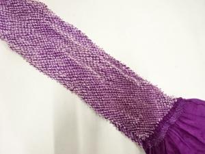 正絹　絞り　帯揚げ